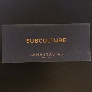 Anastasia Beverly Hills SUBCULTURE palette